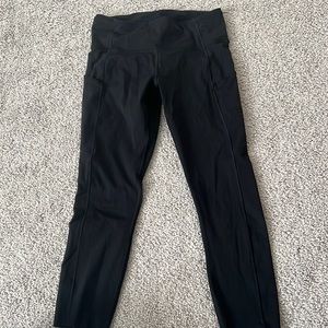 Lululemon Fast & Free high rise Crop 23” sz 8